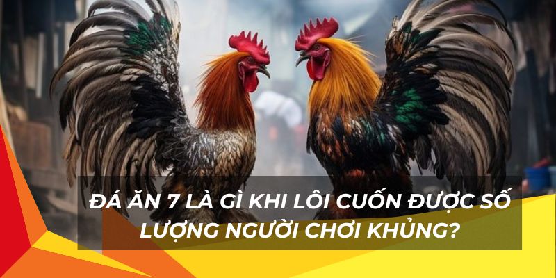 Đá ăn 7 là gì khi lôi cuốn được số lượng người chơi khủng?